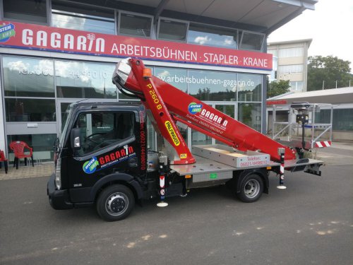 3,5 to LKW-Arbeitsbühne 26m Arbeitshöhe