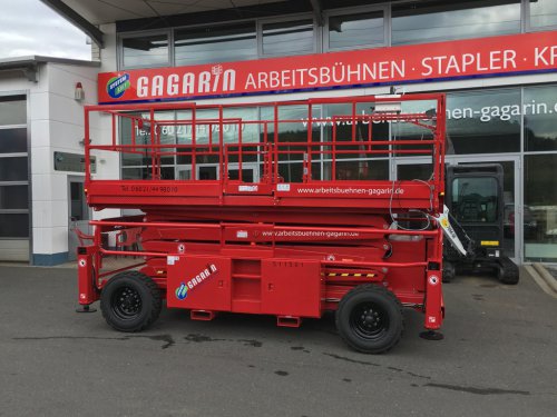 Diesel Scherenarbeitsbühne 4x4 15m Arbeitshöhe
