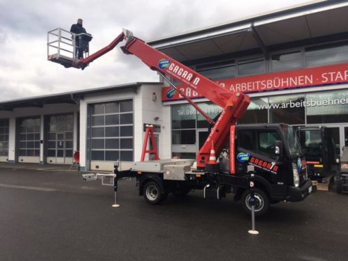 3,5 to LKW-Arbeitsbühne 25m Arbeitshöhe