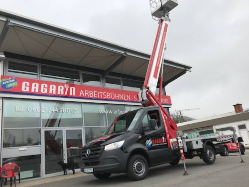 3,5 to LKW-Arbeitsbühne 27m Arbeitshöhe